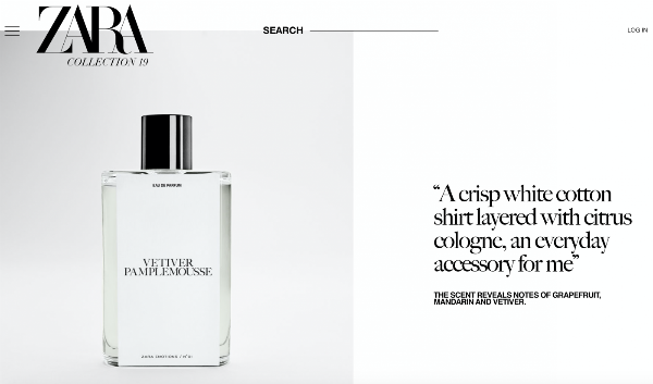 联名香水品牌祖·玛珑,ZARA再靠香水吸金