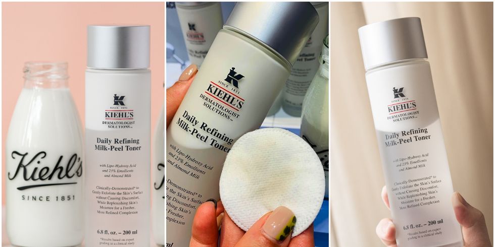 Kiehl's科颜氏【牛奶净肤浓缩活肤露】,一抹轻松祛除黄黑老废角质!